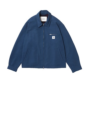 Zip Up Work Jacket vowels