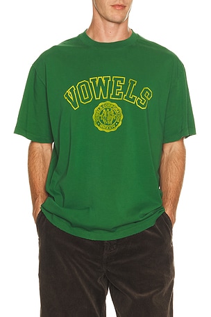 Faded Collegiate Tee vowels