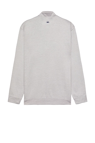 Vintage Summer Performance Fleece Quarter Zip in Grey