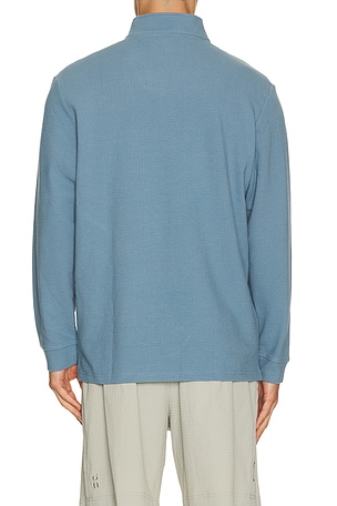 Vintage Summer Performance Diamond Tech Quarter Zip in Blue. Size XL/1X. Also