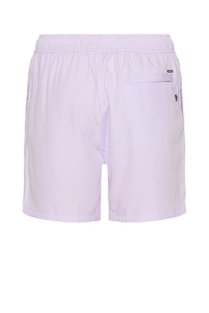 Vintage Summer Performance Stretch Lined Swim Shorts in Purple. Size S. Also