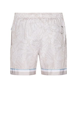 Vintage Summer Ponji Swim Volley Swim Short in Brown. Size S. Also