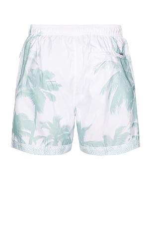 Vintage Summer Ponji Swim Short in White. Size XXL/2X. Also