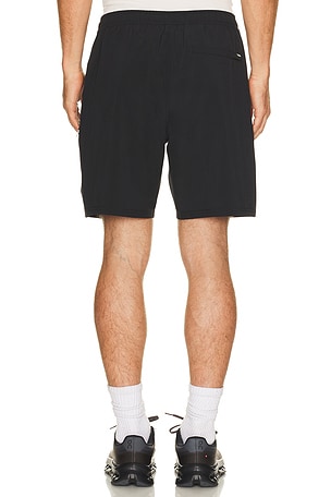 Vuori Banks Session Unlined 7 Short in Black