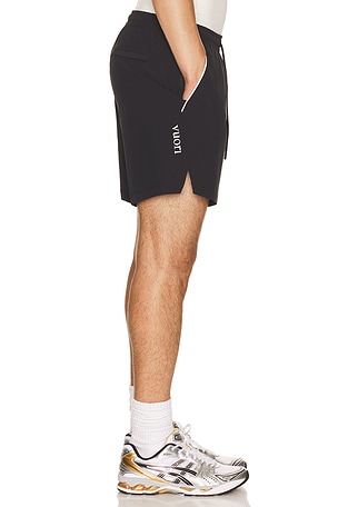 Vuori Crosscourt Unlined 7 Short in Black