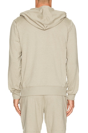 Vuori Ponto Full Zip Hoodie in Green