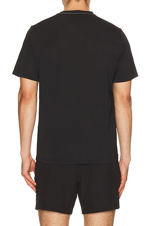 Vuori Current Tech Tee in Black