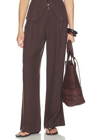 Trestles Twill Wide Leg Pant Vuori