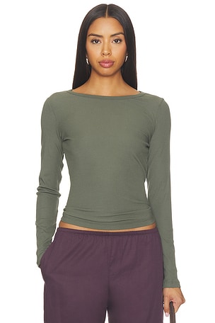 Longsleeve Pose Subtle Scoop Top Vuori