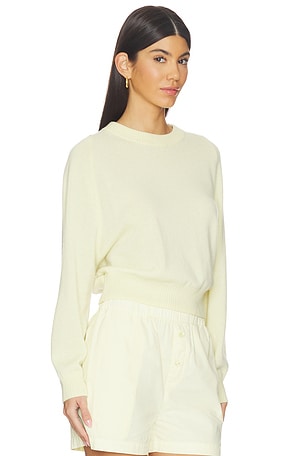VIR VITA Genevieve Cashmere Sweater in Yellow