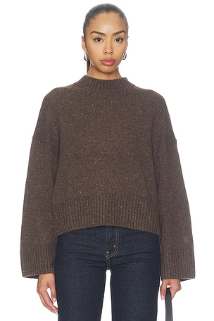 Bettina Cashmere Mock Neck Sweater VIR VITA