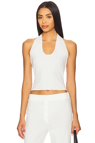 Pointelle Halter Top VIR VITA