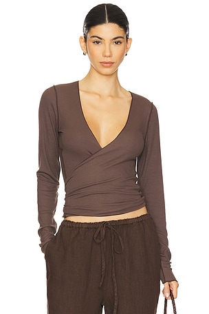 Margot Wrap Top VIR VITA