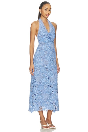 Waimari Odette Maxi Dress in Blue