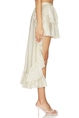Waimari Sirocco Wrap Skirt in Cream