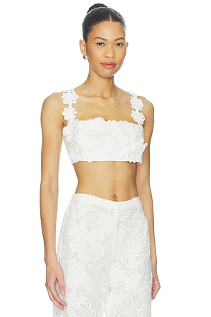 Waimari Solange Top in White