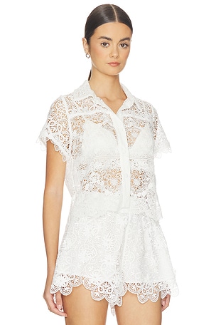 Waimari Nerissa Top in White