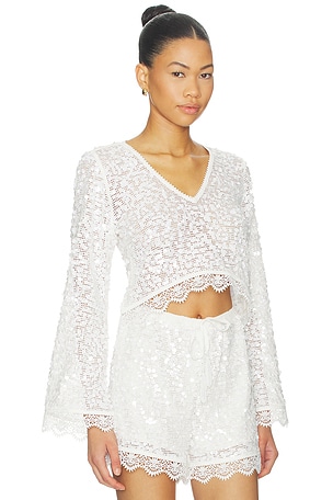 Waimari Holly Top in White
