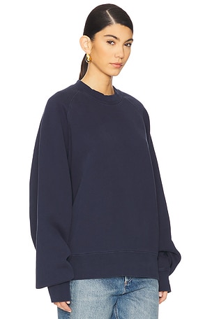 WAO The Crew Sweatshirt in Navy