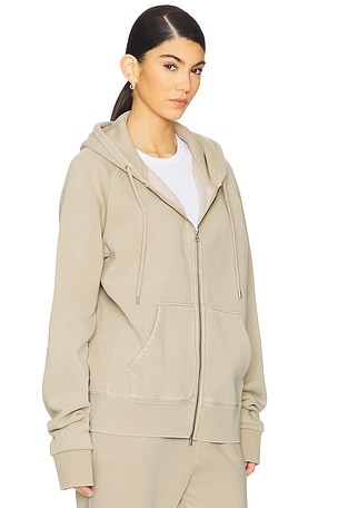 WAO The Zip Hoodie in Brown