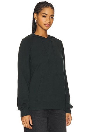 WAO Knit Sweater Hoodie in Green