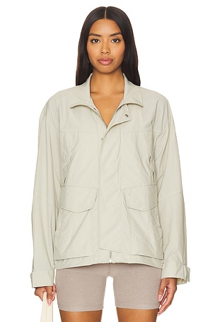 WAO Lightweight Utility Jacket in Cream