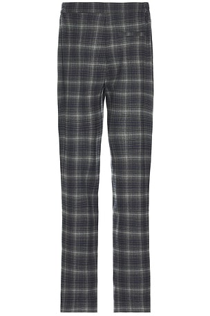 WAO Plaid Trouser in Black