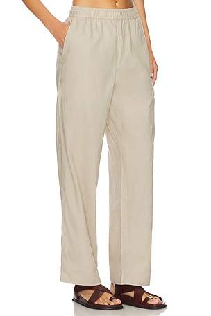 WAO Casual Linen Pant in Beige