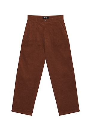 Wide Leg Pleated Corduroy Pant WAO