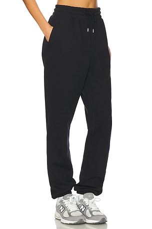 WAO The Fleece Jogger in Black