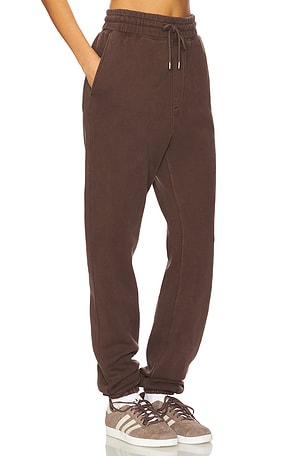 WAO The Fleece Jogger in Brown