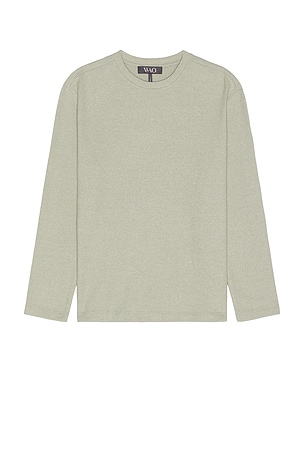 The Textured Long Sleeve Tee WAO