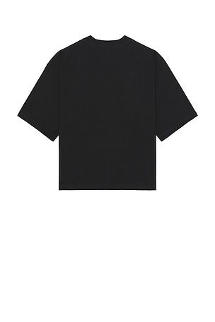 WAO The Oversized Cropped Tee in Black