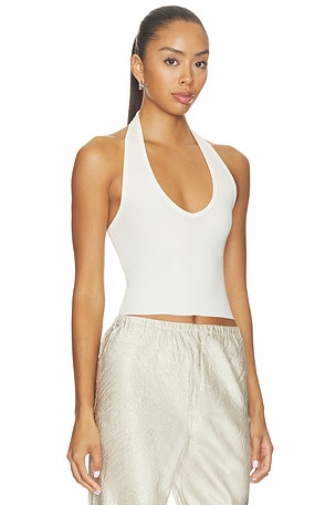 WAO Halter Tank in Cream