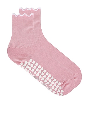 Ruffle Grip Sock WellBeing + BeingWell