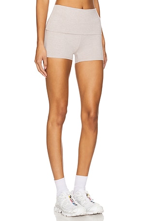 WellBeing + BeingWell LoungeWell Monte Foldover Short in Black