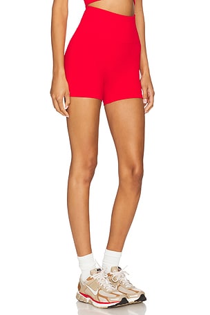 WellBeing + BeingWell StretchWell Valle 4 Inch Short in Red