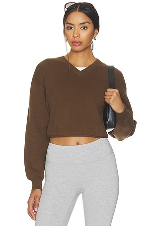 Fleur Cropped Sweater WellBeing + BeingWell