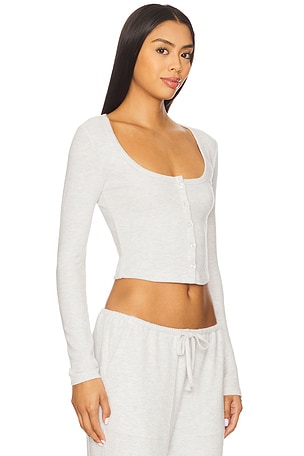 WellBeing + BeingWell Ellis Cardigan in White