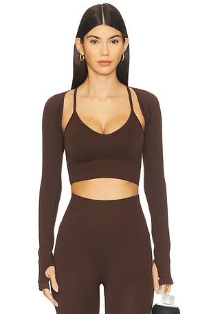 Perrie Seamless Shrug WellBeing + BeingWell