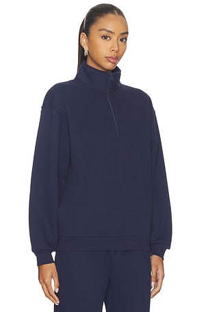 WellBeing + BeingWell Remy Half Zip in Navy