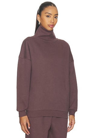 WellBeing + BeingWell Magnolia Pullover in Mauve