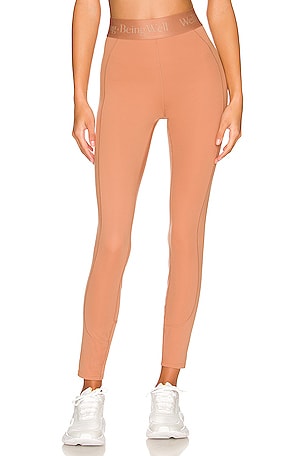 Beyond Yoga Spacedye Caught in the Midi High Waisted Legging in Copper  Heather