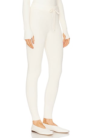 WellBeing + BeingWell Royal Knit Tight in Cream