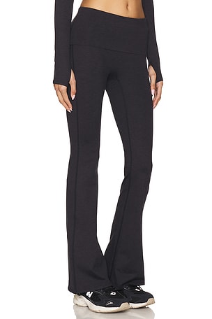 WellBeing + BeingWell LoungeWell Monte Foldover Pant in Charcoal