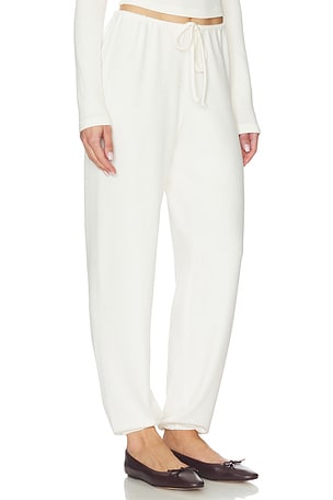 WellBeing + BeingWell Delaney Jogger in White