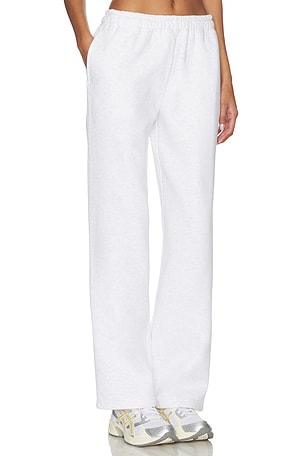 WellBeing + BeingWell Wilde Straight Leg Sweatpant in Light Grey