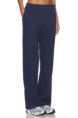 WellBeing + BeingWell Wilde Straight Leg Sweatpant in Navy