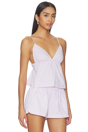 WellBeing + BeingWell Muir Top in Pink. Size XXS. Also