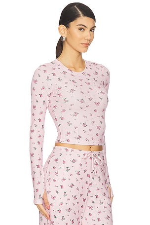 WellBeing + BeingWell Sloane Top in Pink